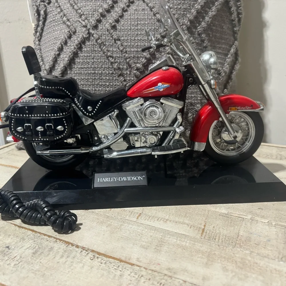 Vintage Collectors Harley-Davidson Softtail Phone - Picture 3 of 6